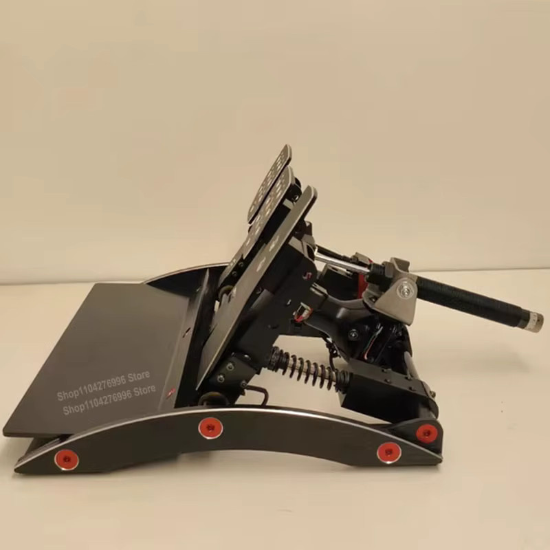 Hydraulisches Federdämpfer-Mod-Kit für Fanatec V3 Rennsimulator-Pedale in Schwarz - Bild 2