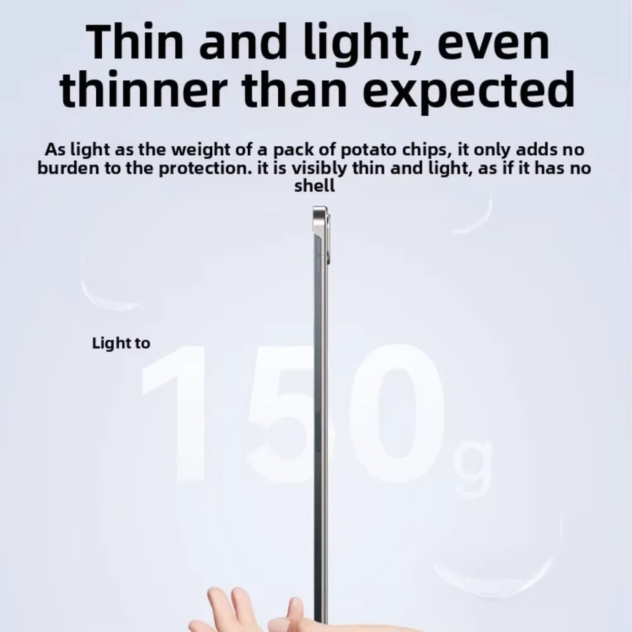 Apple Aromatherapie-Kühlgehäuse aus Aluminiumlegierung für iPad Pro 2024, Farbe: Grau, für 11 Zoll und 13 Zoll Modelle - Bild 4