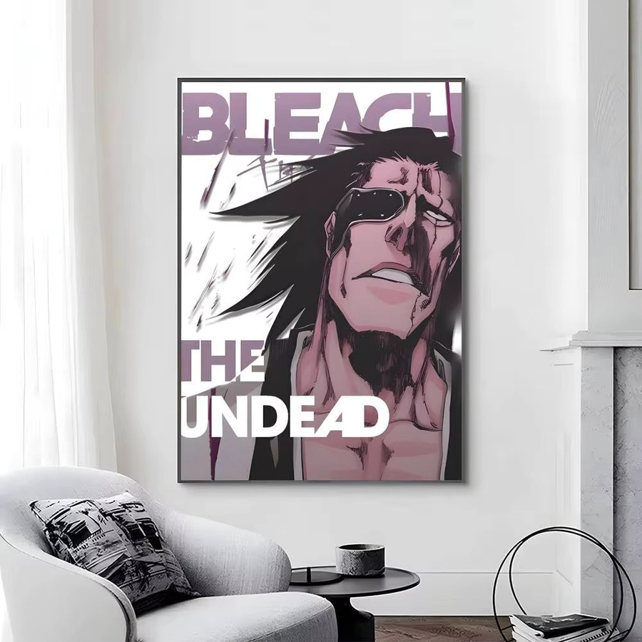 Selbstklebender Anime Poster Druck Kenpachi Zaraki Multicolour aus Papier - Bild 6