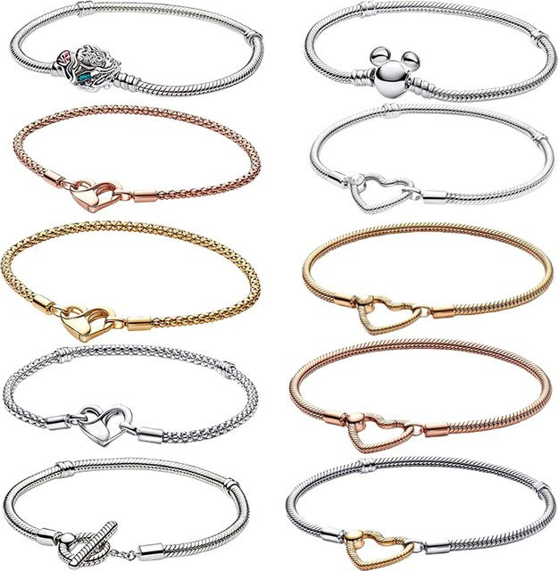 Potdemiel Armband, 925 Silber, Herzförmig - Bild 1