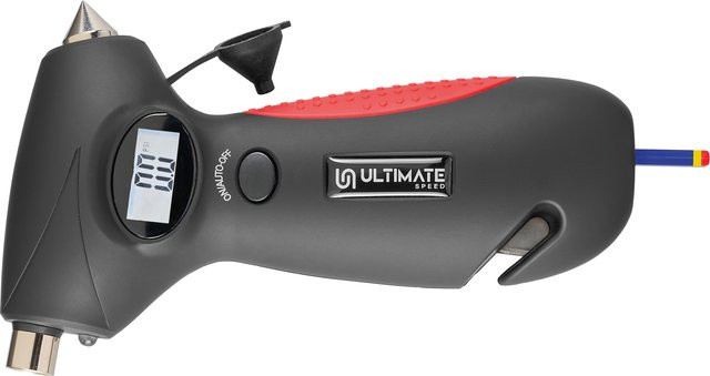 ULTIMATE SPEED 5-in-1 Reifendruckprüfer in Schwarz - Bild 1