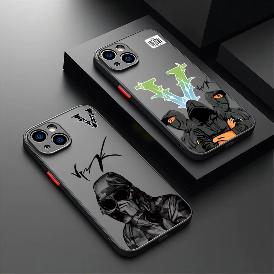 V-Vrunks Handyhülle mit matter transparenter Rückseite für iPhone 17 16 15 14 13 12 11 Pro Max Plus Mini XR XS Max - Bild 2