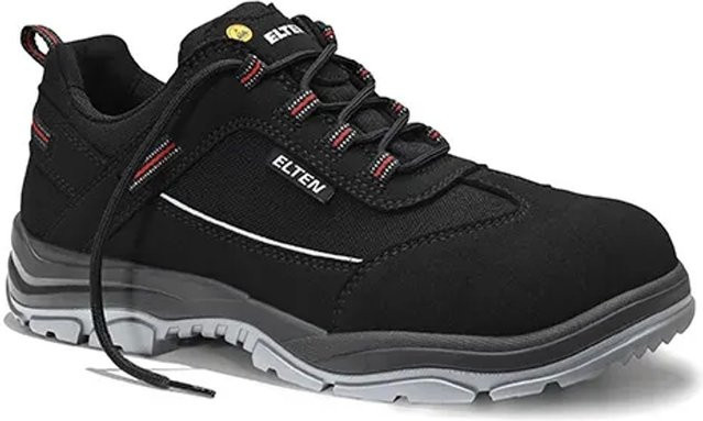 Elten Sicherheitshalbschuh Matthew Low ESD S3 in Schwarz Größe 38 - Bild 1
