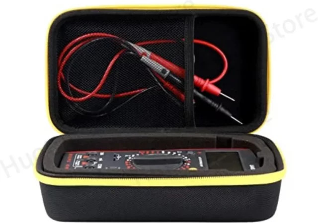Schutz-Aufbewahrungskoffer in Gelb für Fluke Multimeter F117C, F115C, F116C und F175C inklusive Aufbewahrungstasche - Bild 1