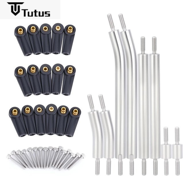 Axial Edelstahl-Verbindungsstangen-Set, 8-teiliges Set, 1:24, Metall - Bild 1