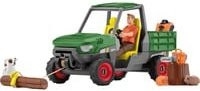 Schleich Farm World Waldbauer mit Fahrzeug und Spielfigur - Bild 1