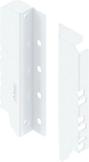Blum Rückwandhalter Tandembox Antaro C Stahl Weiß 2-teilig - Bild 1