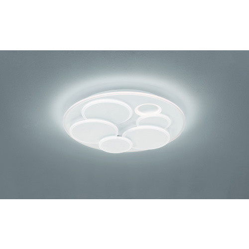 Fischer & Honsel Dots LED Deckenleuchte in Weiss, dimmbar mit Fernbedienung - Bild 4