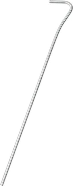 vidaXL Zeltheringe aus verzinktem Stahl in Silber, 50 Stück, Länge: 23 cm, Durchmesser: 4 mm - Bild 1