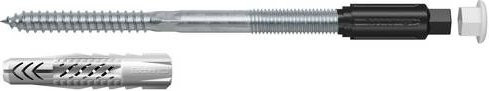 Fischer Thermax 10/220 M8 Abstandsmontagesystem für Beton, Silber, 20 Stück, Länge: 290 mm, Durchmesser: 22 mm - Bild 1