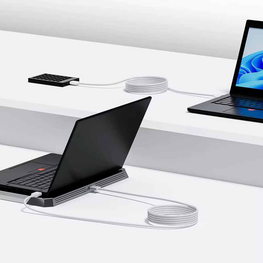 HDmatters USB 3.0 Verlängerungskabel Stecker auf Stecker in Weiß - Bild 3