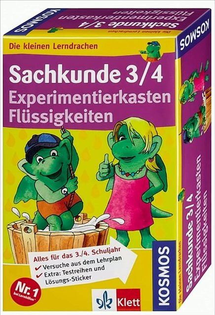 Kosmos Die kleinen Lerndrachen Sachkunde Flüssigkeiten - Bild 1
