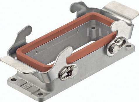 HARTING Anbaugehäuse 09 62 816 0391 aus Aluminium in Grau - Bild 1