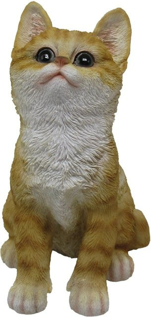 Sunny Garden Deko-Figur Katzenbaby Sitzend aus Polystone, Höhe: 20 cm - Bild 1