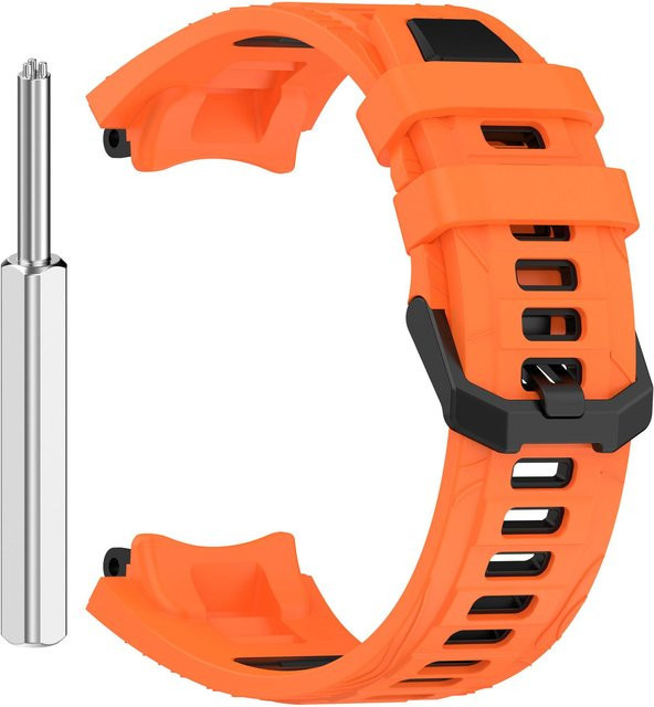 Geekthink Uhrenarmband Silikon, Amazfit T-Rex 3, orange, Unisex - Bild 1