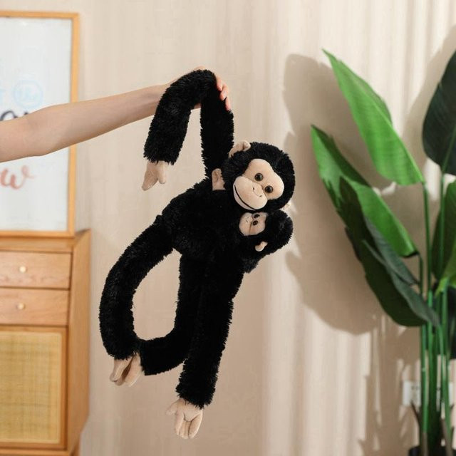 Yiran Health & Beauty Mutter-Kind Tiere Plüschtier, 45cm und 25cm, ab 14 Jahren - Bild 1