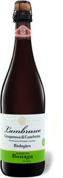 BIO Villa Bonaga Lambrusco Grasparossa di Castelvetro DOC Perlwein 2023, Demi-Sec, Italien - Bild 1