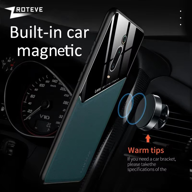 ZROTEVE Magnetische Schutzhülle aus PU-Leder und hartem PC für Xiaomi Mi 9T Pro und Redmi K20 in Schwarz - Bild 4