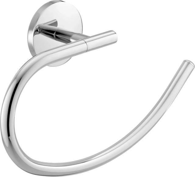 CMI Handtuchring S 300 Wandmontage in Chrom/Silber aus Messing B/H/T: 22,5 x 15,5 x 5,0 cm - Bild 1