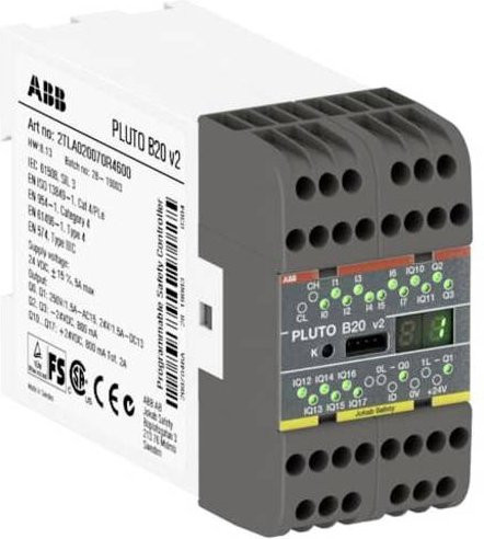 ABB Pluto B20 v2 Eingangsmodul 2TLA020070R4600 in Weiß - Bild 1
