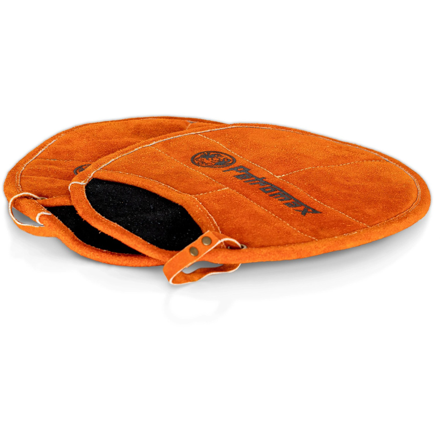 Petromax Aramid Topflappen mit Eingriff Paar Schwarz-Orange - Bild 2