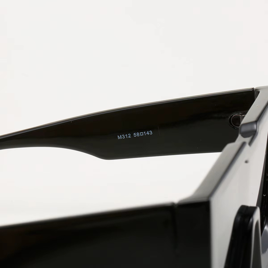 YuYing Sonnenbrille Cat Eye, Vollrand, Schwarz, Kunststoff, Damen - Bild 2