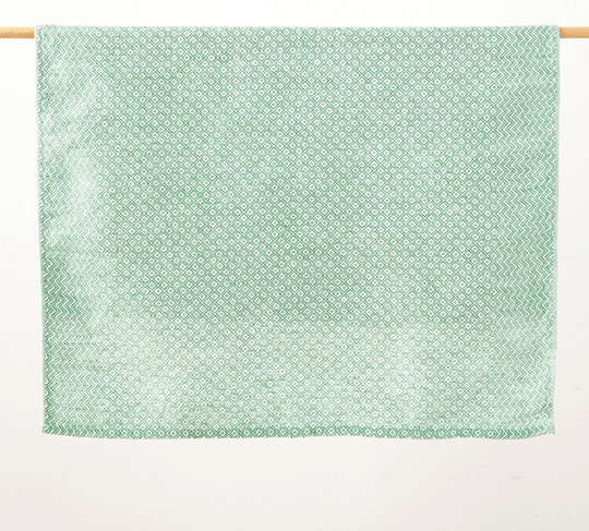 Vieböck Leinen-Geschirrtuch in Grün mit Grafikdesign, hochabsorbierend - Bild 1