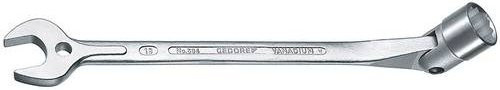 Gedore Maul-Steckschlüssel mit UD-Profil in Silber, Größe 19 mm, Gesamtlänge: 28,3 cm - Bild 1