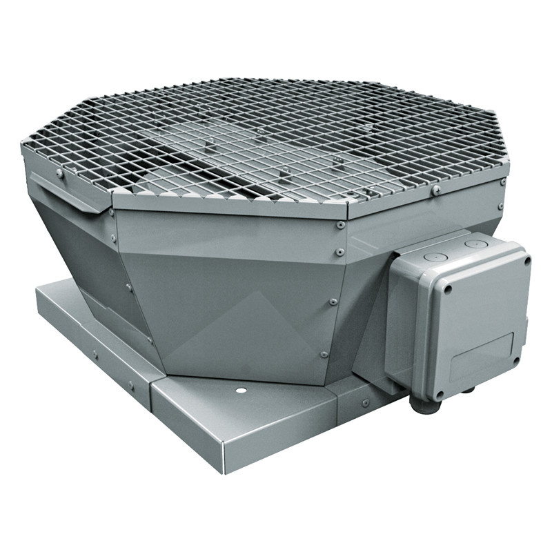Blauberg Radial-Dachventilator BL Tower-V 225 2E in Grau aus Metall - Bild 1