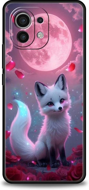 Handyhülle mit rotem Fuchs Motiv für Xiaomi Mi 17 15 14 13 12 11 Ultra 15T 14T 13T 12T 11T Pro Lite 5G aus weichem TPU - Bild 1