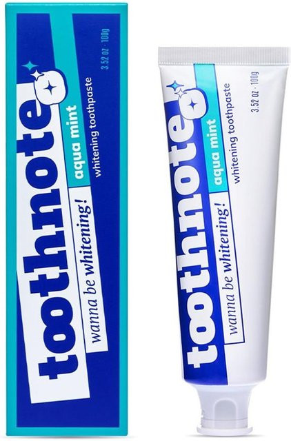 Toothnote Whitening Zahnpasta Aqua Mint, 100g - Bild 1