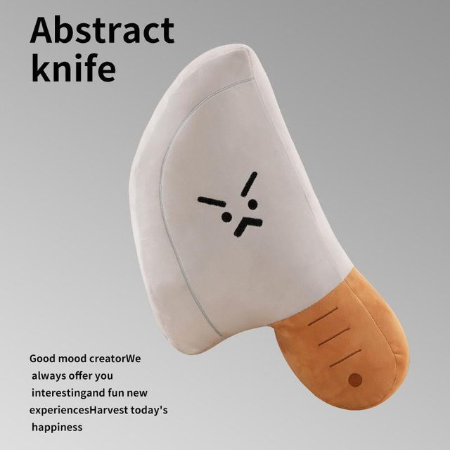 Favorite Abstraktes Messer Plüschtier, Bunt / Mehrfarbig, 65cm - Bild 1