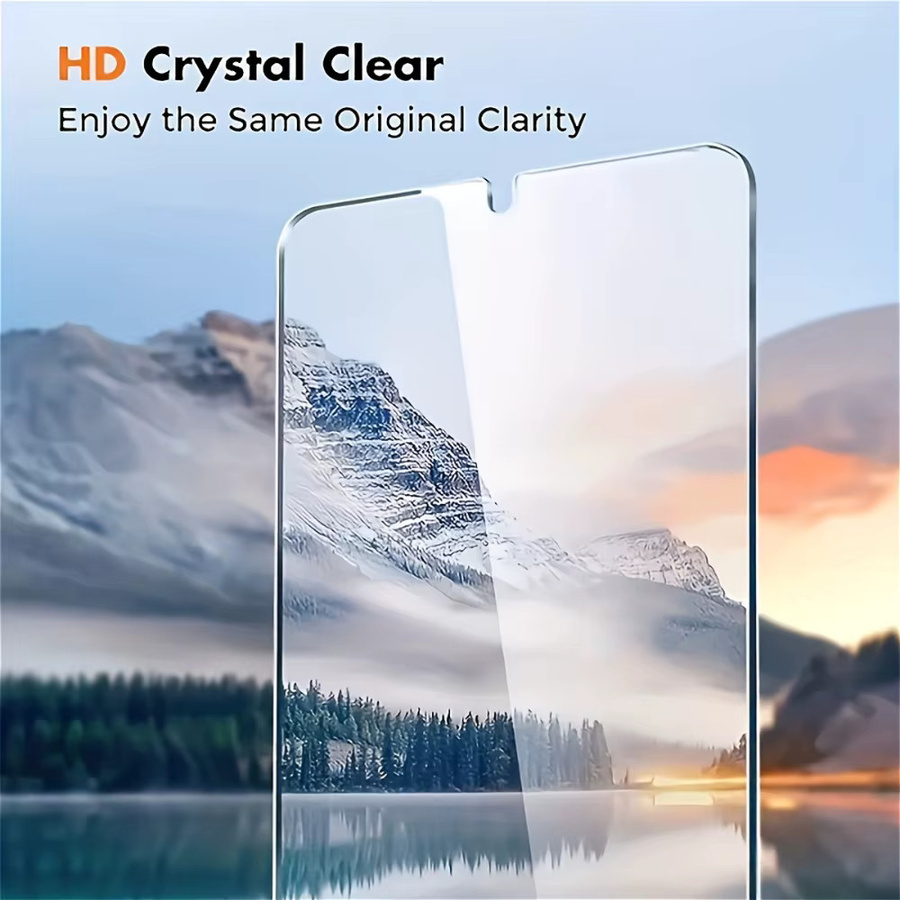 NNBILI 3-teiliges Premium Displayschutz Set aus gehärtetem Glas für Samsung Galaxy S26 Ultra, transparent, 9H+ Härte - Bild 6