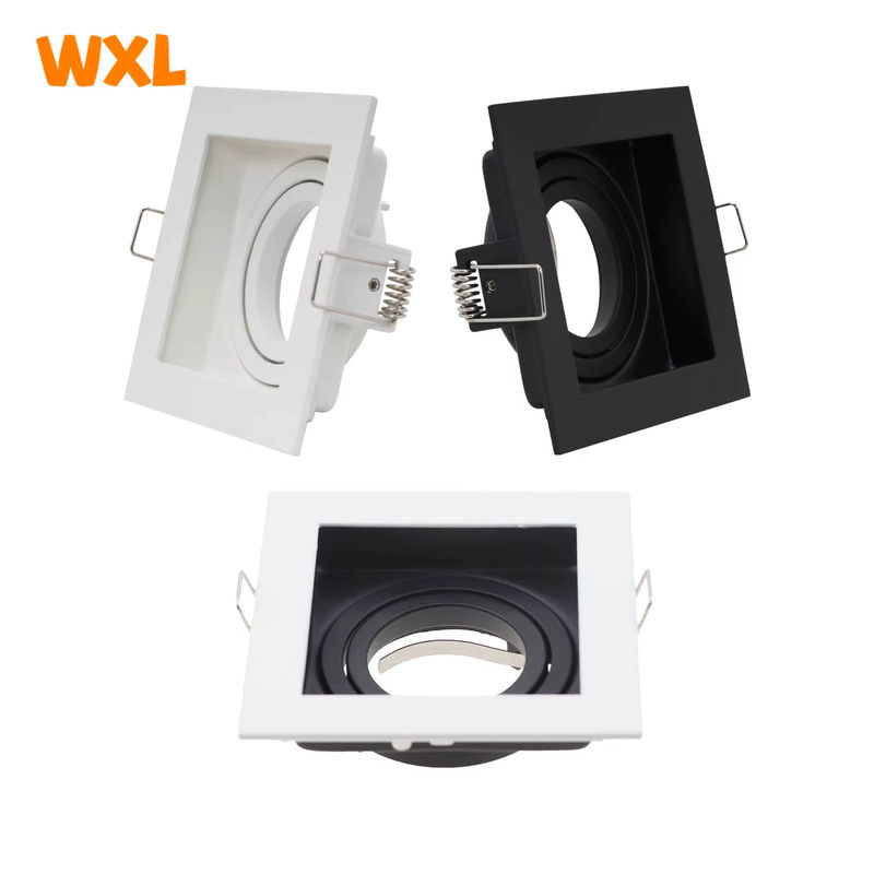 L-MANG LED-Downlight in Weiß für GU10-Leuchtmittel inklusive Montagerahmen und Reflektor zur Deckeneinbau-Beleuchtung im Innenbereich - Bild 4