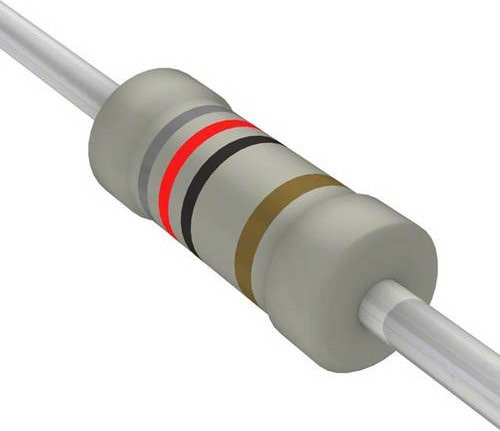 TE Connectivity 1622580-1 Metallschicht-Widerstand 82 Ohm axial bedrahtet 0.6W 0.01% Grau - Bild 1