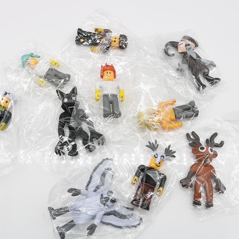 99 Nächte im Wald Horror-Spiel Charakterfiguren und Ornamente 10-teiliges Set - Bild 2