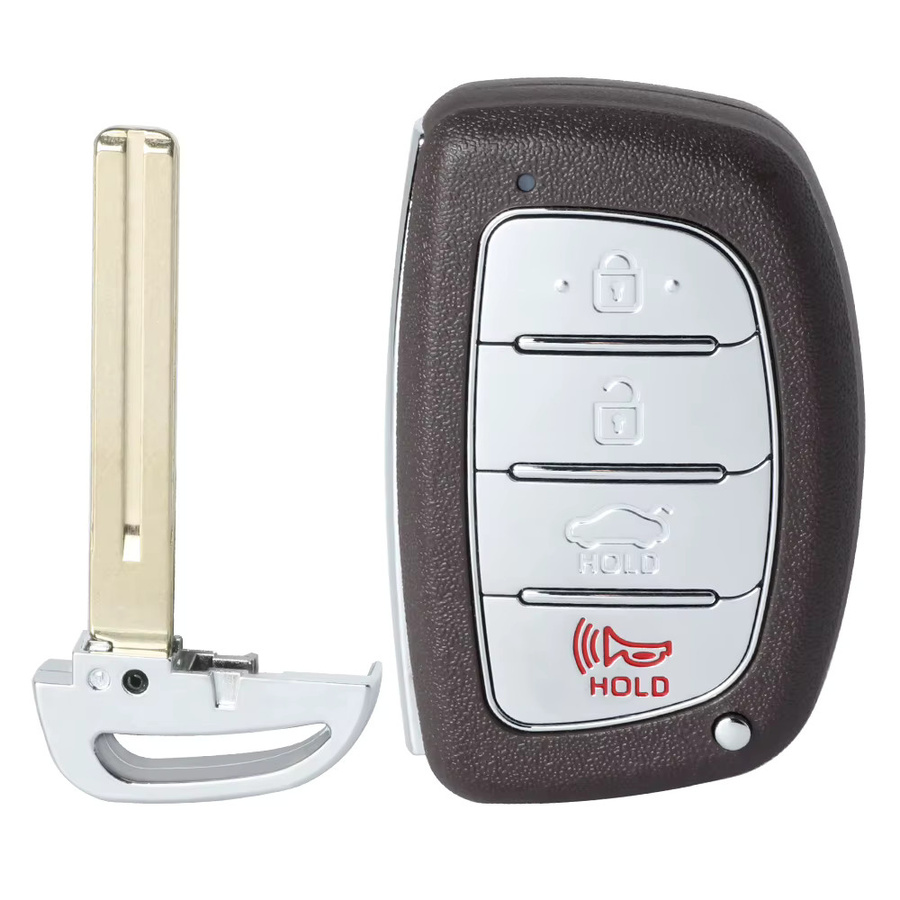 DIYKEY Smart Remote Auto Schlüsselanhänger für Hyundai Sonata 2015 2016 2017, 433 MHz 8A Chip, Schwarz - Bild 3