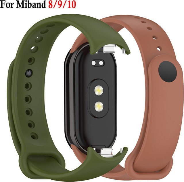 ATOPKEY Silikon Sportarmband für Xiaomi Mi Band 8, Mi Band 9 und Mi Band 10, Unisex Ersatzarmband - Bild 1