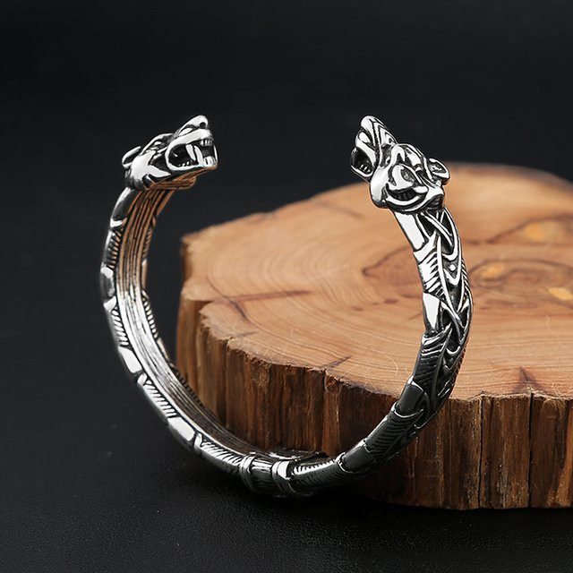 NORTHMAN Armband, 316L Edelstahl, Silber, Herren - Bild 1