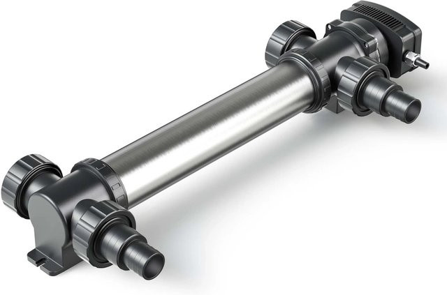 Sunsun UV-C Teichklärer Wasserklärer Lichtfilter 8000 L/H 55 W in Schwarz und Silber - Bild 1