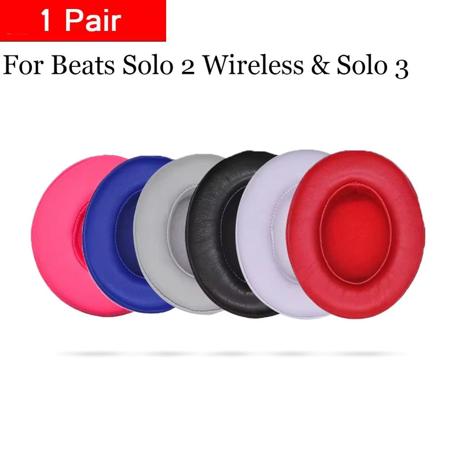 Wicked Cushions Ersatz-Ohrpolster für Beats Solo 2 und Solo 3 Wireless On-Ear Kopfhörer in Pink, Gold und Multicolour - Bild 4