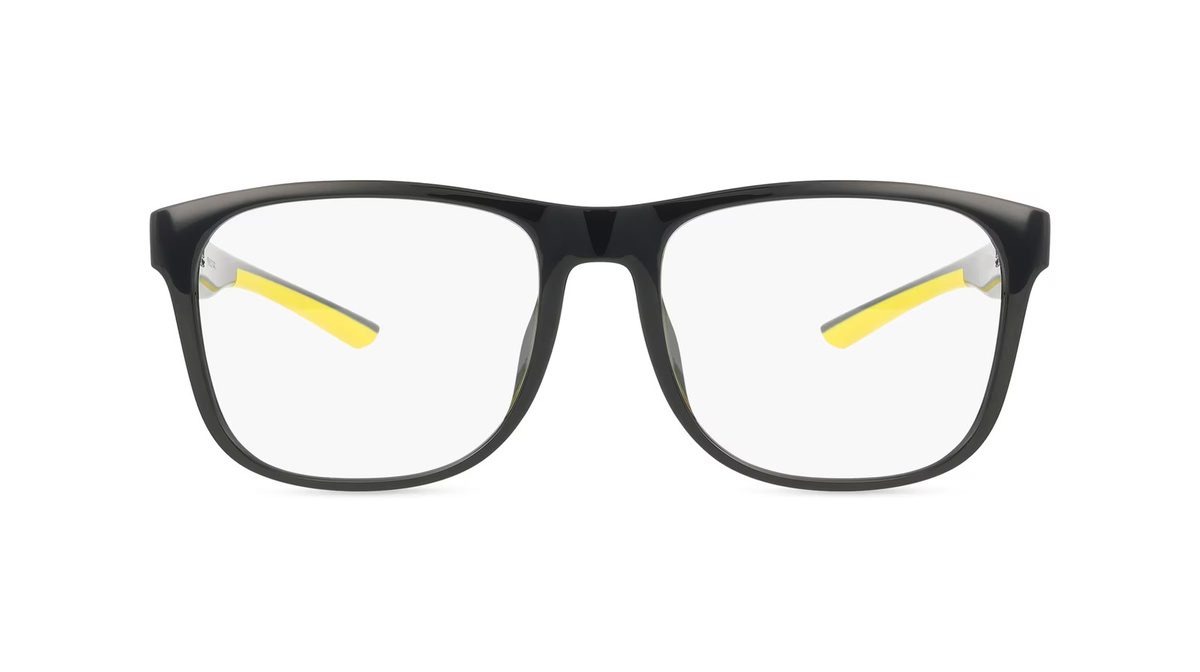 Scuderia Ferrari FZ8014D Korrektionsbrille, Vollrand, Quadratisch, Kunststoff, Unisex, schwarz - Bild 1