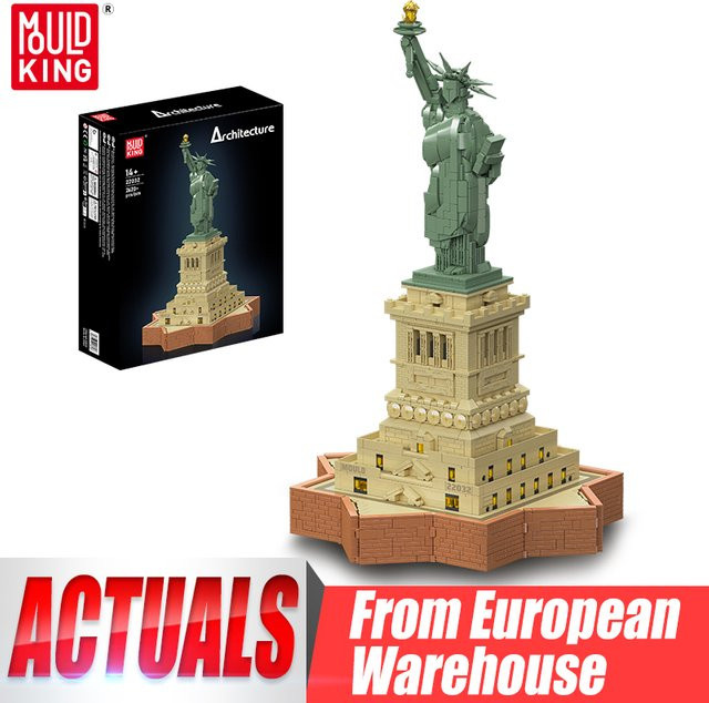 Mould King Architektur Die MOC Freiheitsstatue, Baustein-Set, ab 14 Jahre - Bild 1