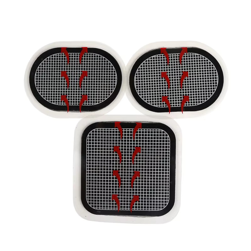 Yinhang Elektrischer Muskelstimulator mit Elektroden und Gel, 3-teiliges Set, Unisex - Bild 5