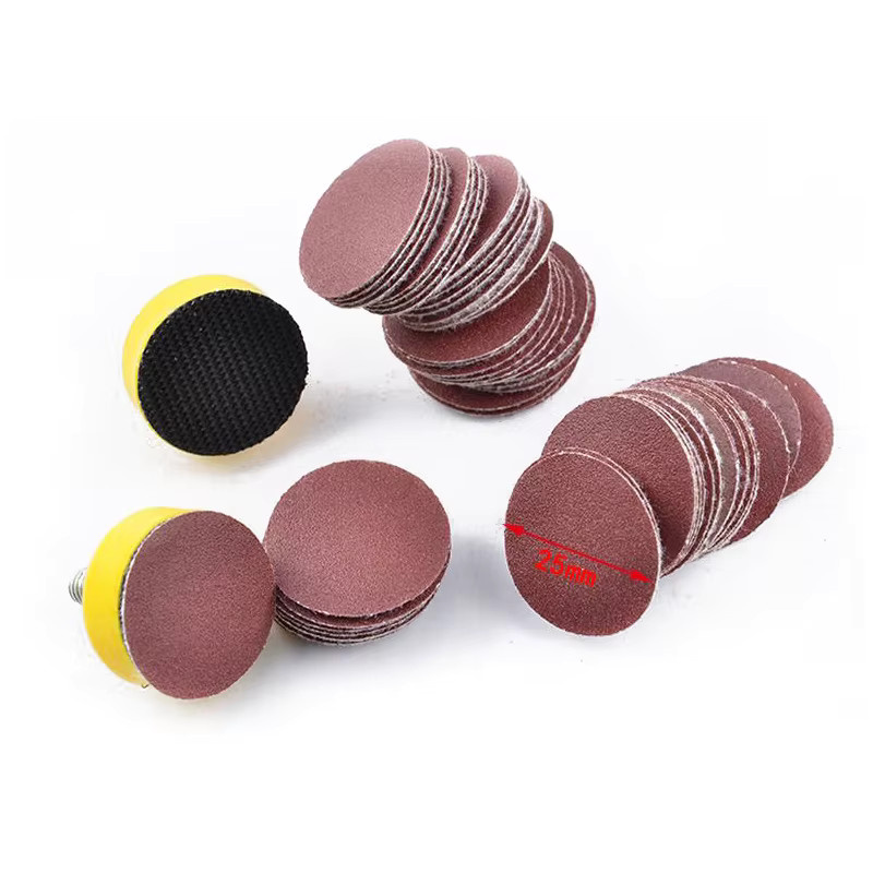 VIBRATITE Schleifscheiben Set mit Stützplatte und Schaumstoff-Pufferpads, 187 Stück, Multicolor, Durchmesser: 2,5 cm, Körnung 60 bis 10.000, für Nass- und Trockenschleifen - Bild 2