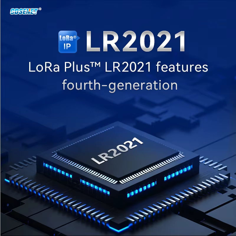 CDSENET E80 LoRa RF SMD SPI Modul mit TCXO für 433MHz/868MHz/915MHz, 2.4G WIFI, Zigbee und BLE in Grün - Bild 2