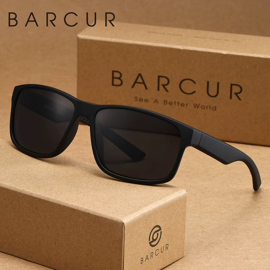 BARCUR Brillenetui, Schwarz - Bild 1