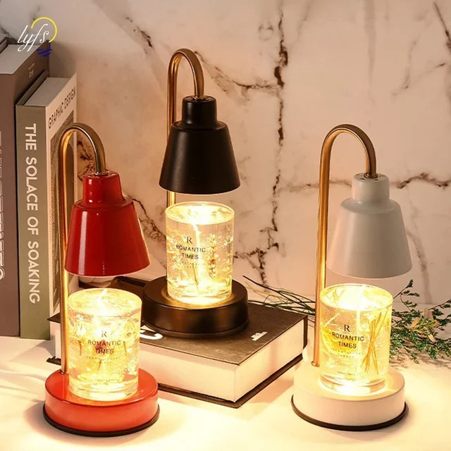 Lyfs LED Aroma Therapielampe im nordischen Design zur Wachsschmelzung in Weiß - Bild 1