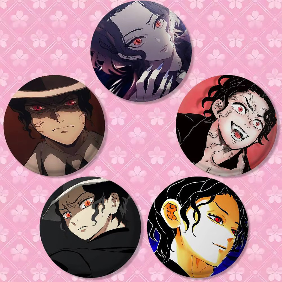 KAYOU Brosche, Anime Muzan Kibutsuji, Unisex - Bild 2