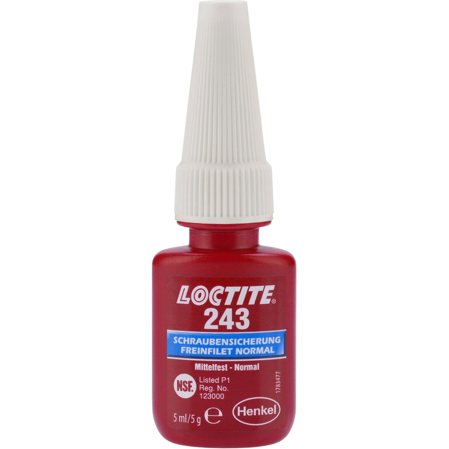 Loctite Schraubensicherung 243 mittelfest 5 ml - Bild 2
